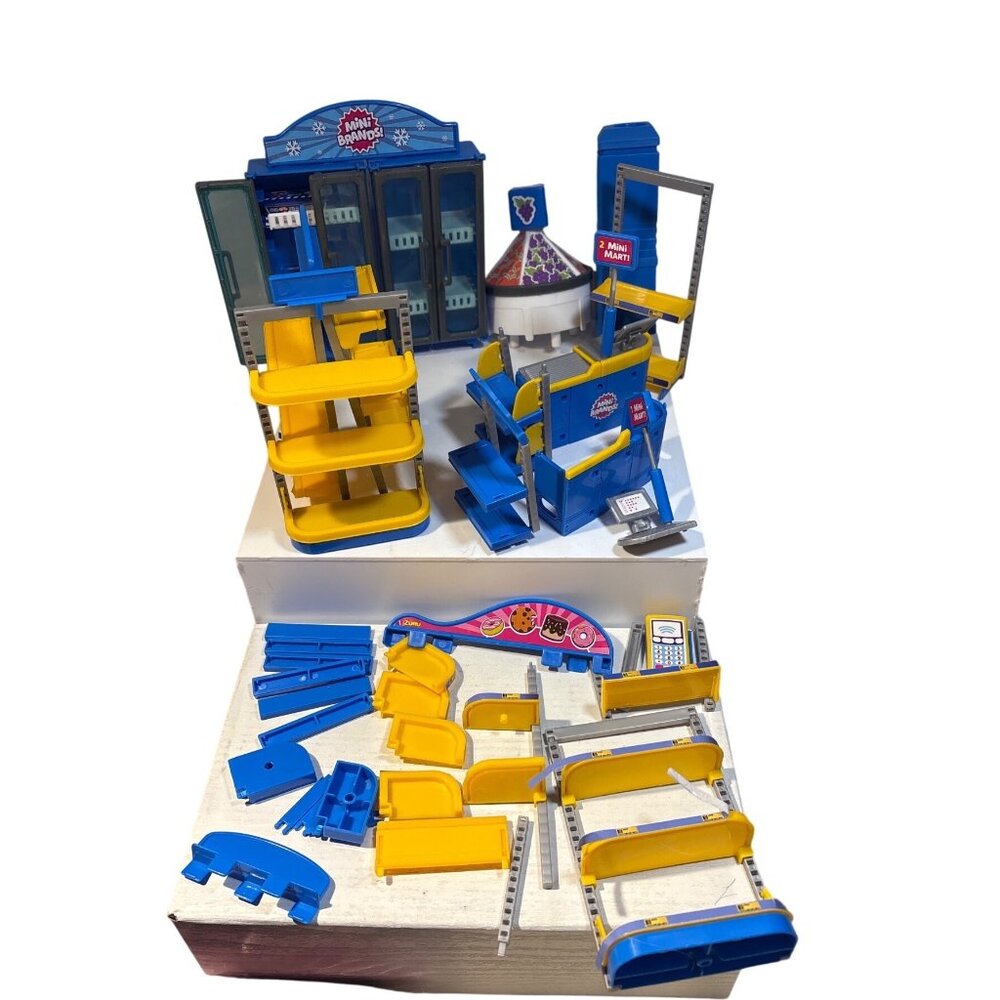 Mini Brands Mini Mart Replacement Parts Shelves Freezer & Accessories Series 3
